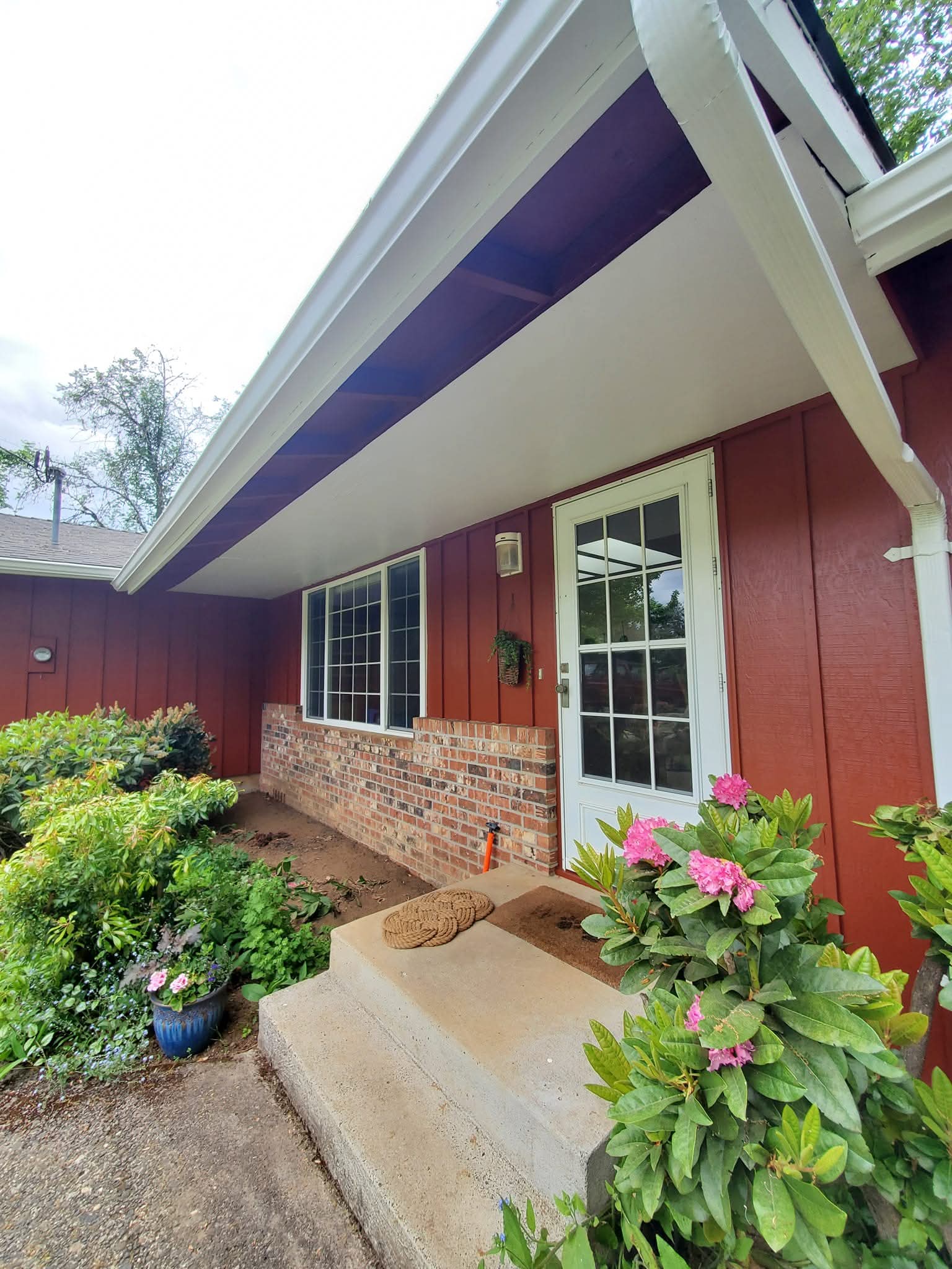 Traditional Ranch Red Bold Red Ranch Exterior Repaint in Boring, OR