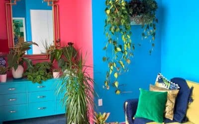 Interior Painting Colorful & Gold Walls in Portland, OR