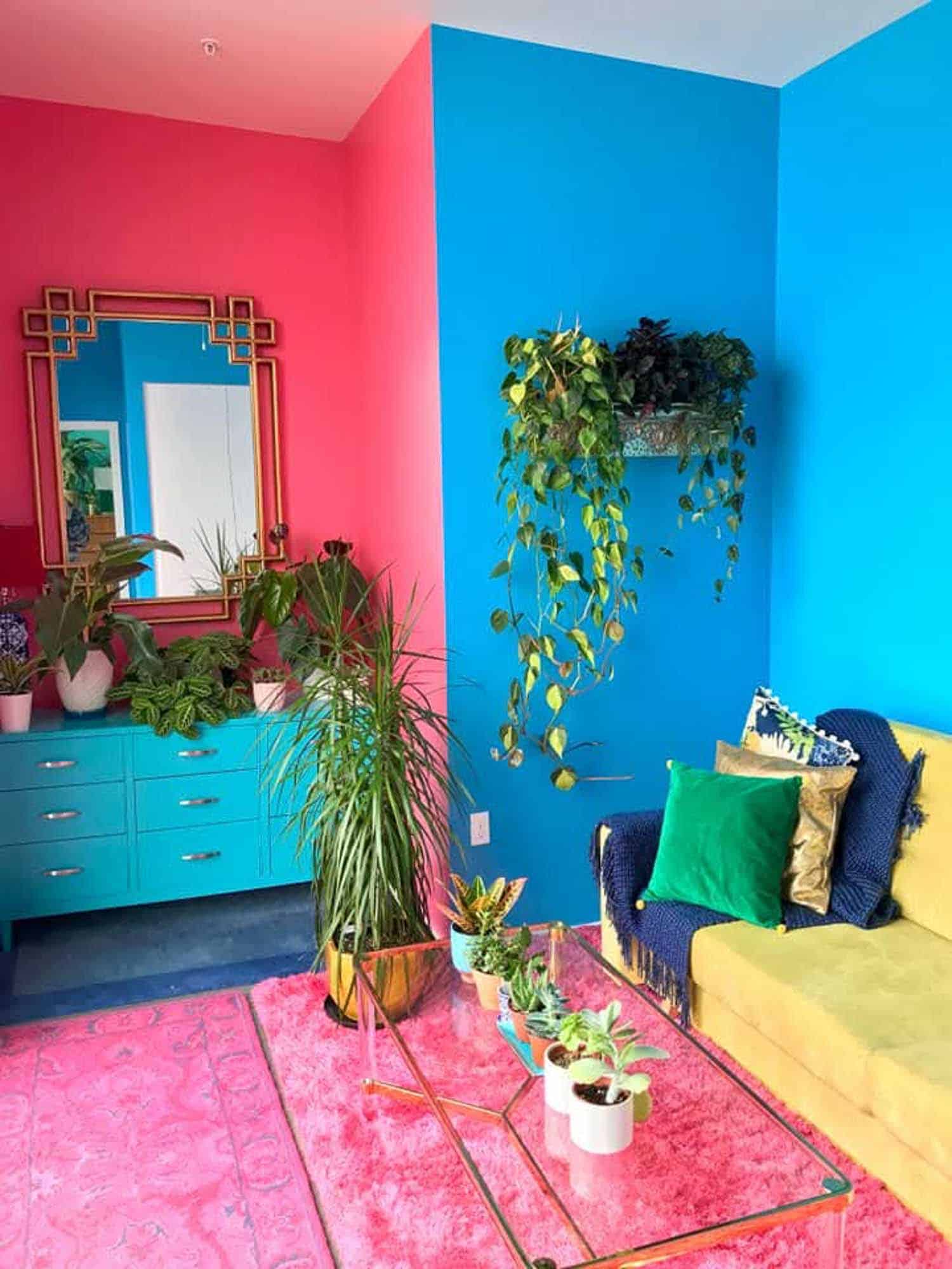 Interior Painting Colorful & Gold Walls in Portland, OR - Premier ...