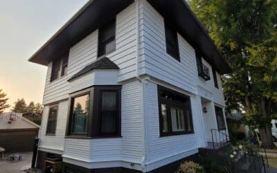 Full Exterior Repaint With A Custom Archway In Portland, OR