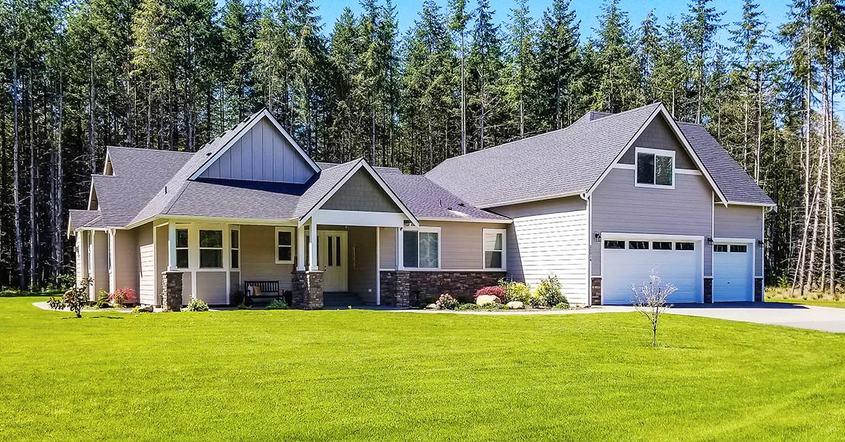 Well-maintained single-story home exterior ready for spring painting season