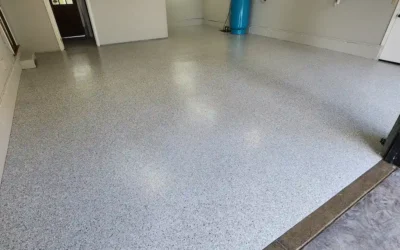 epoxy flooring project by Premier Painting